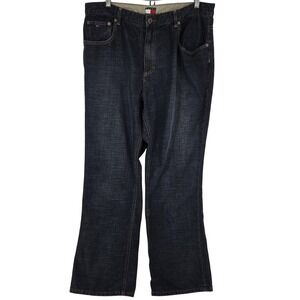 Vintage Tommy Hilfiger Jeans Mens 38x32 Blue Straight Classic Oceans 2000s Y2K